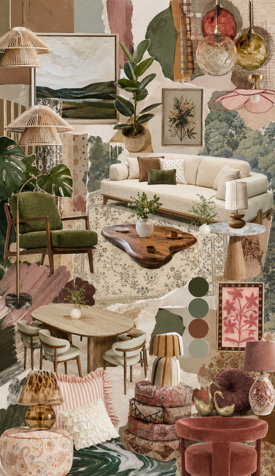 ASESORÍA DE DECORACIÓN ONLINE 4 ESPACIOS